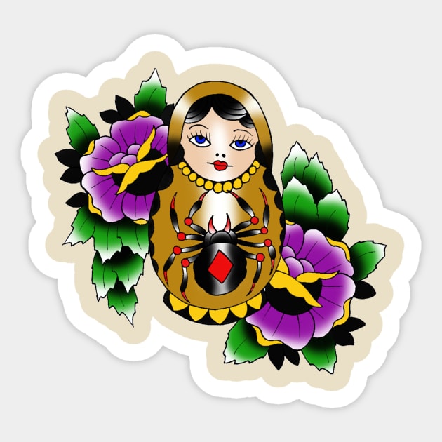 Nesting Doll Sticker by APOCALYPTIK